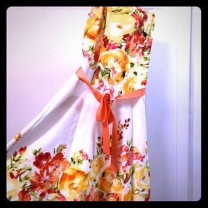 Floral Spring Dress- NWOT